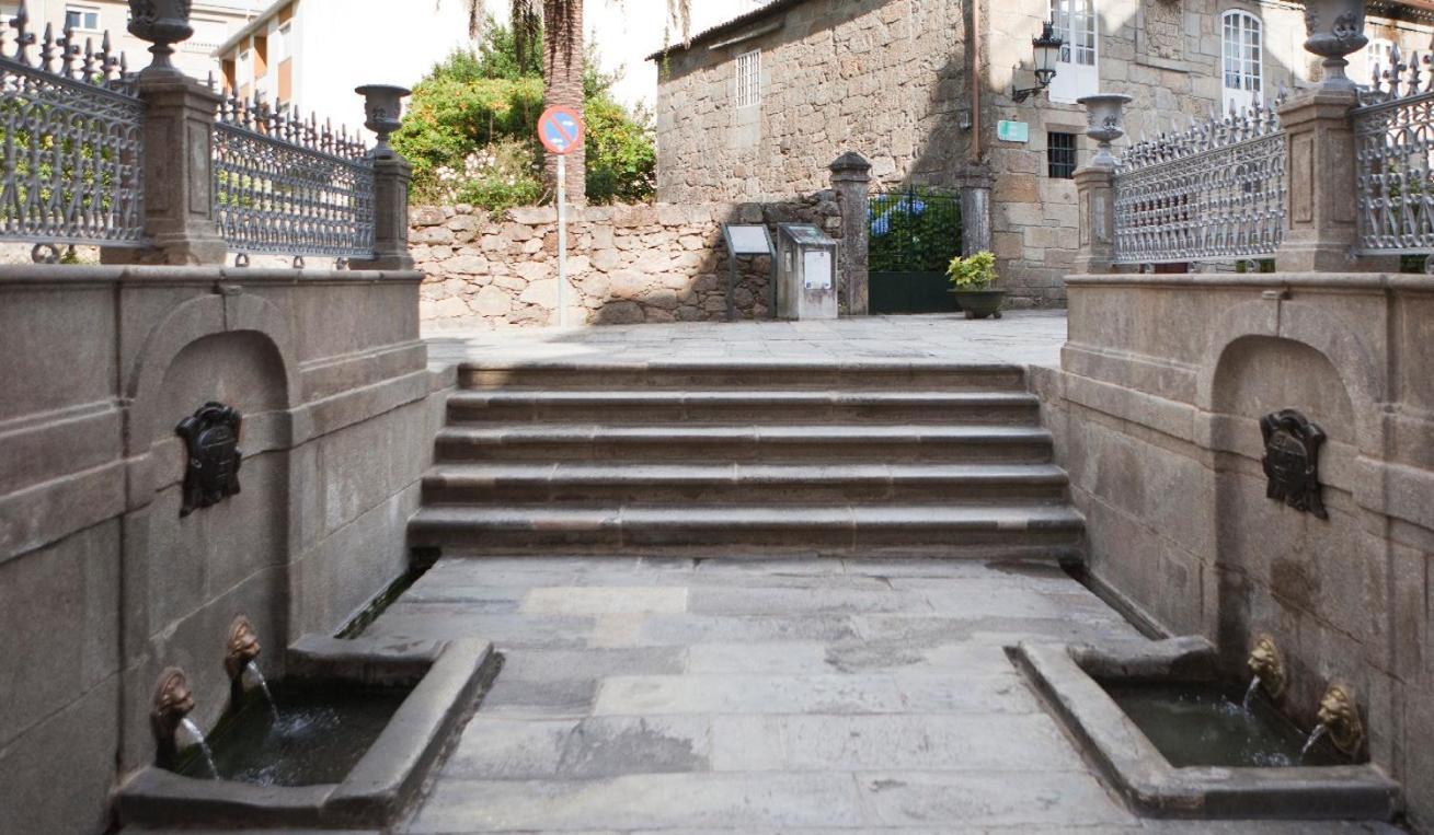 Alojamiento Ponte Romana Caldas De Reis Exterior foto
